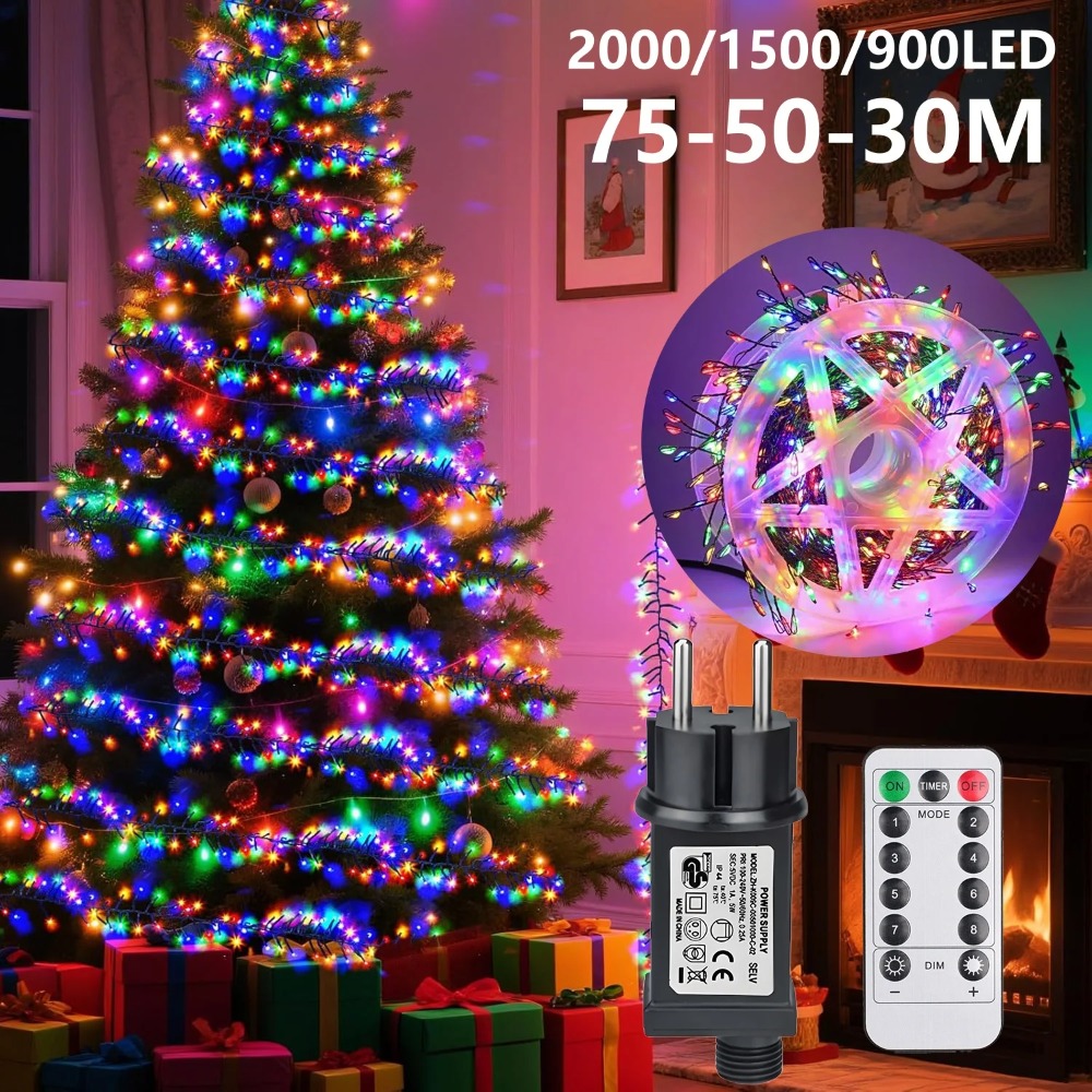 Outdoor Power For Wedding - LED Christmas Decorations String Lights Outdoor