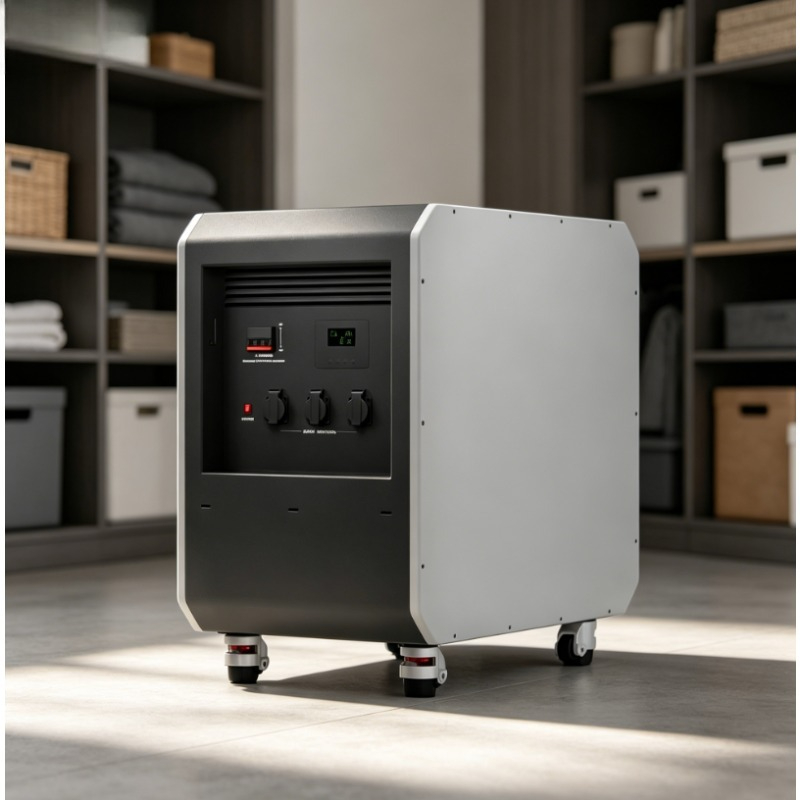 Ups Power Supply Outdoor - Customized 2500W‑12KW LiFePO4 Power Station MPPT