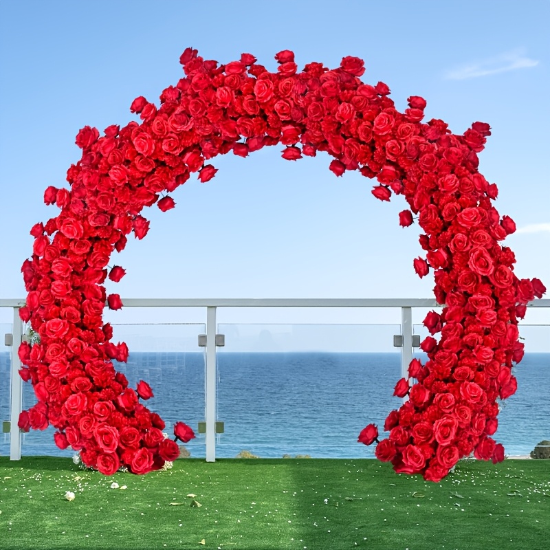 [Romantic Rose Flower Arch] El - đánh giá và giá Outdoor Power For Wedding