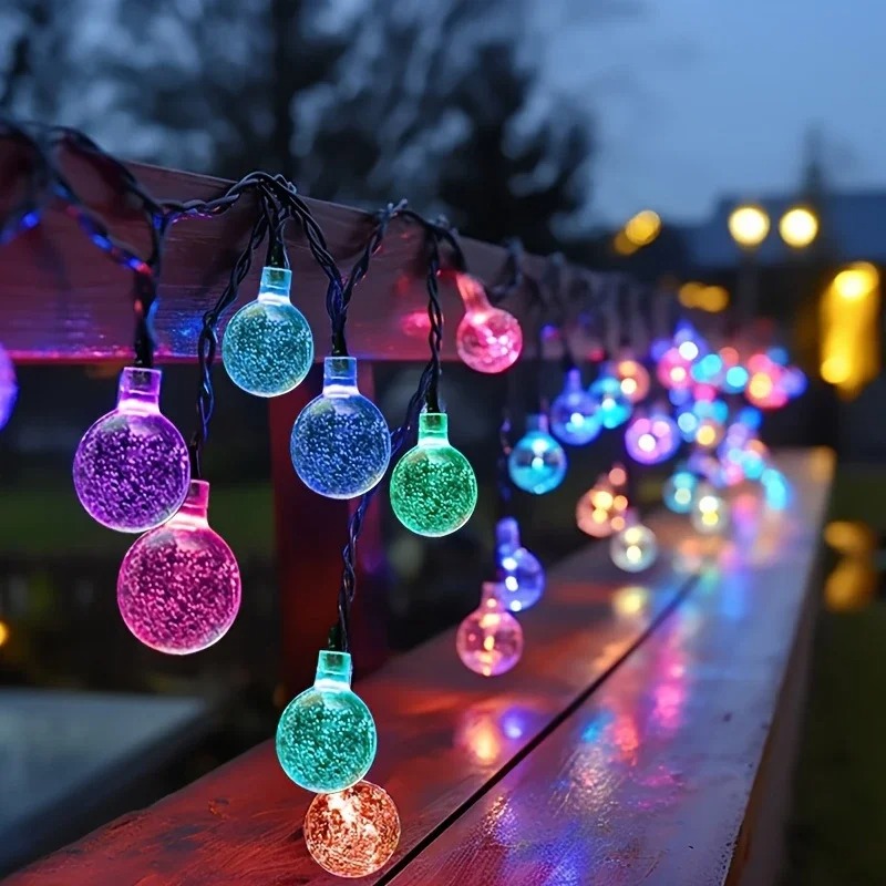 Solar Powered Warm White & Col - đánh giá và giá Outdoor Solar Power Xmas Lights