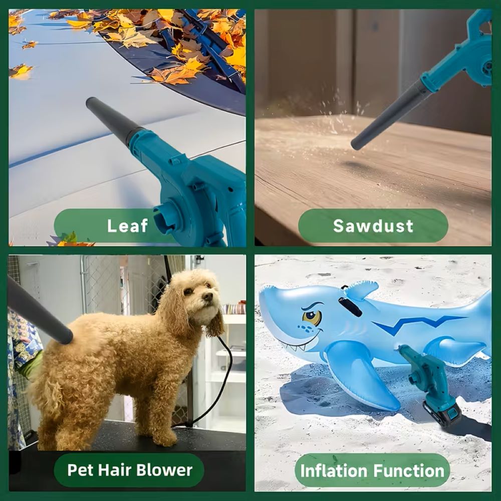 2-in-1 Cordless Leaf Blower &  - đánh giá và giá Leaf Blower Cordless