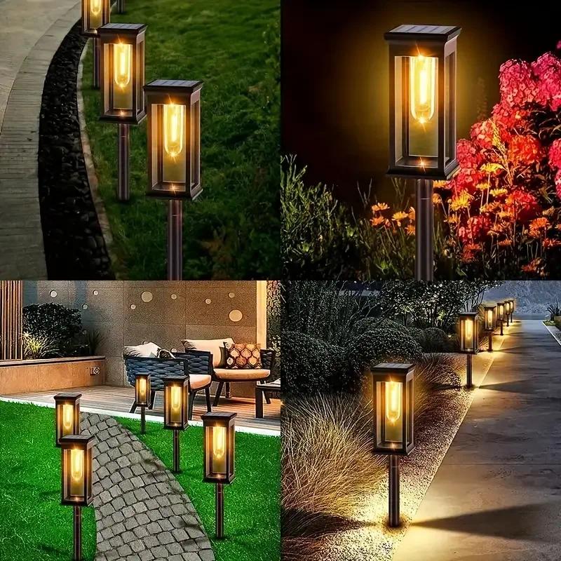 4Psc Solar Pathway Lights Sola - đánh giá và giá Outdoor Power For Wedding