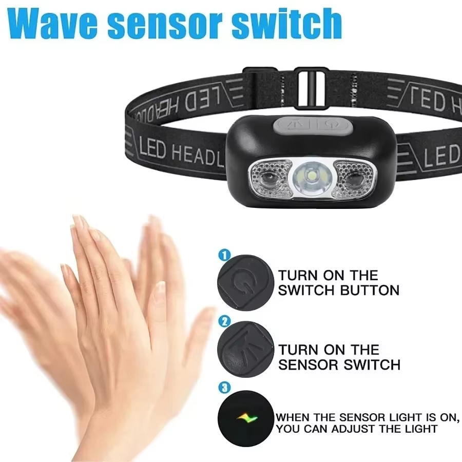 Powerful LED Headlamp Adjustab - đánh giá và giá Power Switch Outdoor