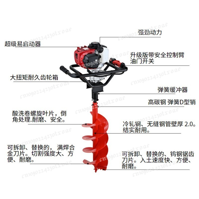 High Power Handheld Earth Auge - đánh giá và giá Outdoor Power And Plant