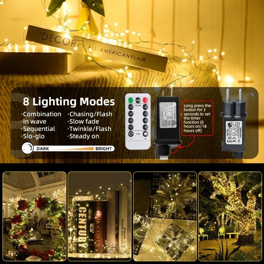 LED Christmas Decorations Stri - đánh giá và giá Outdoor Power For Wedding