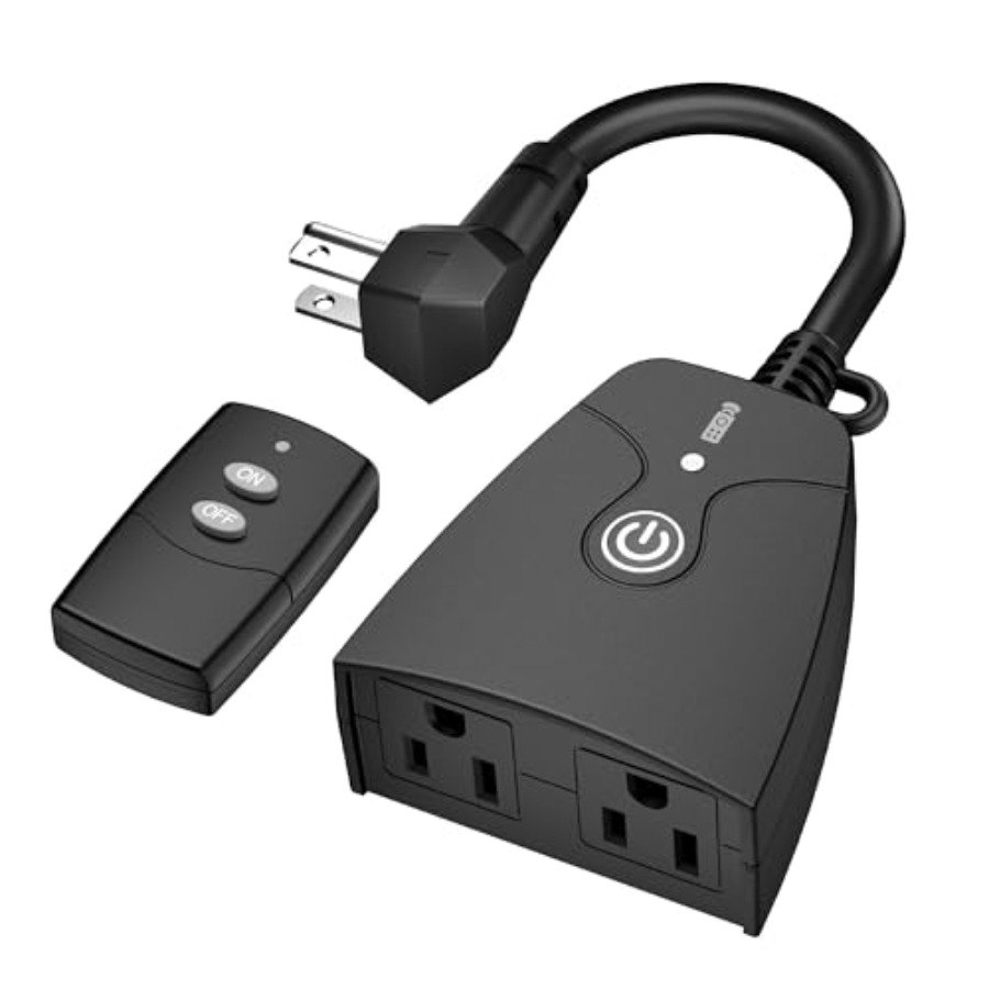 Outdoor Wireless Remote Contro - đánh giá và giá Outdoor Power Outlet With Remote Control