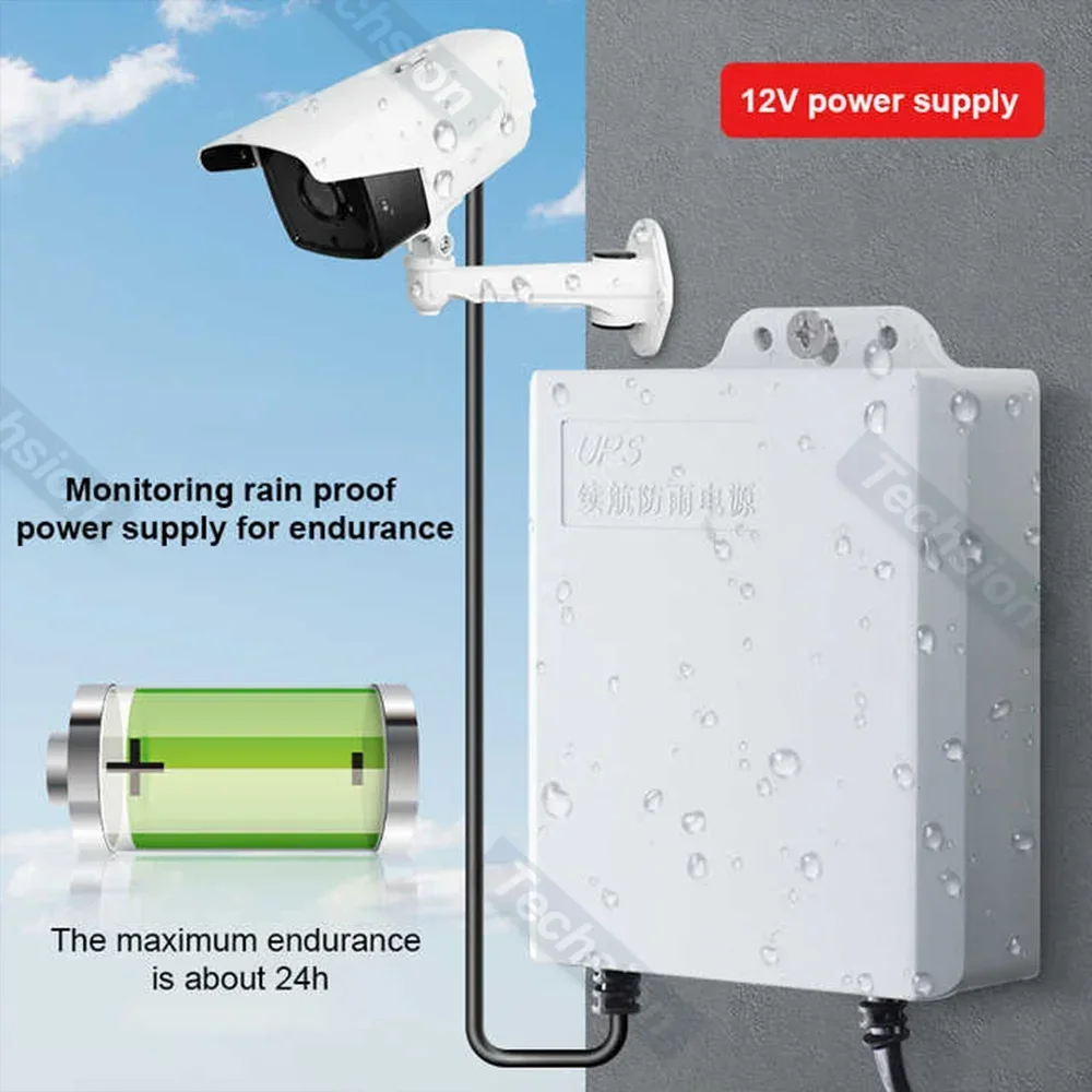 Outdoor Dual 12V 2A Output UPS - đánh giá và giá Ups Power Supply Outdoor