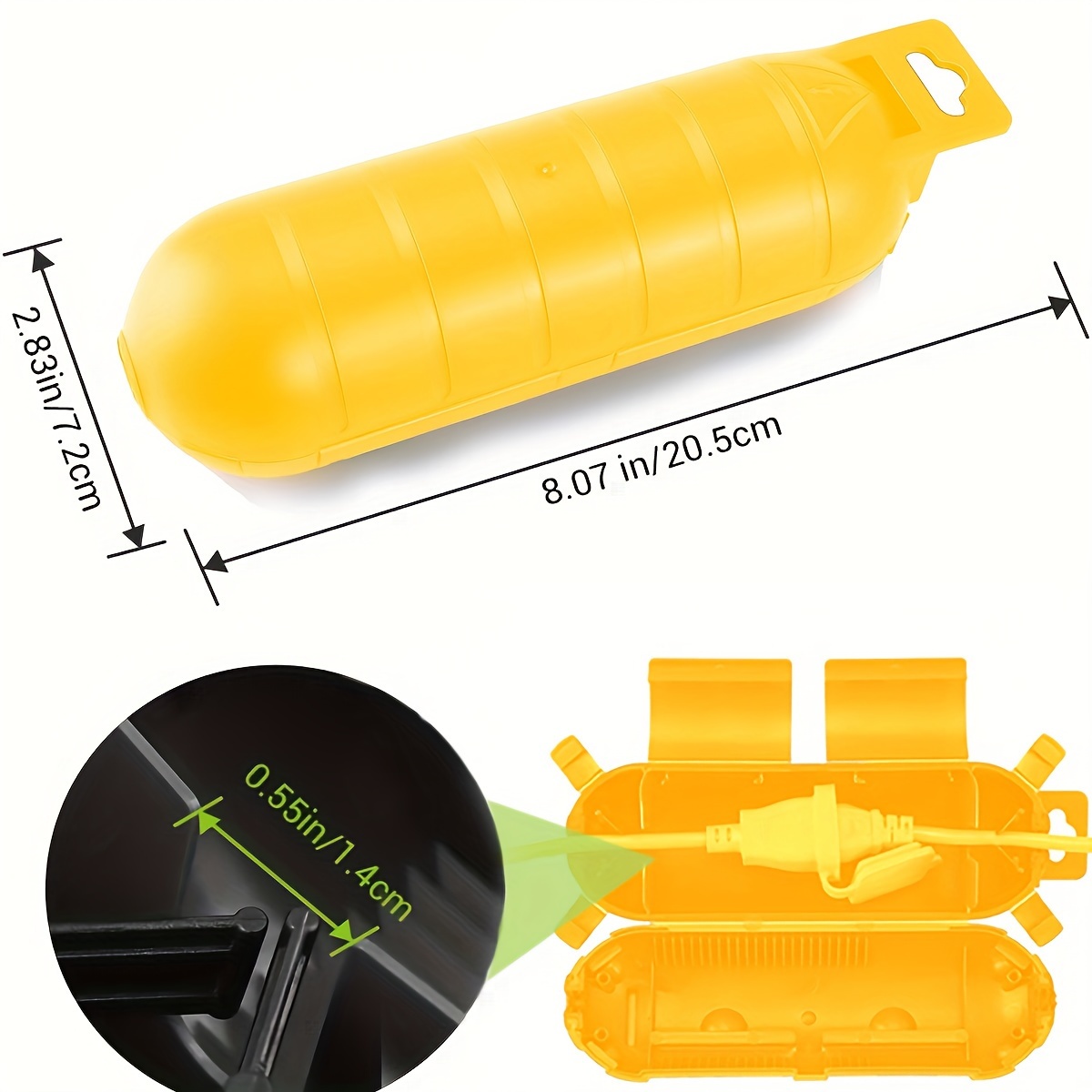 Extension Yellow Cord Safety C - đánh giá và giá Extension Cord Outdoor