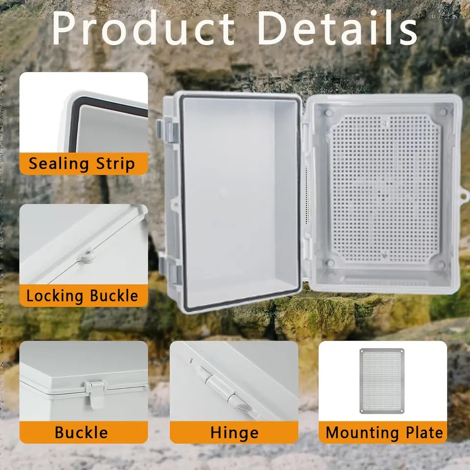 IP66 Waterproof Gray/Transpare - đánh giá và giá Power Switch Outdoor