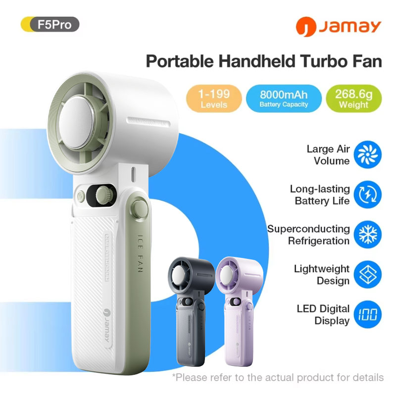 Portable Handheld Fan Strong W - đánh giá và giá Outdoor Power Fan