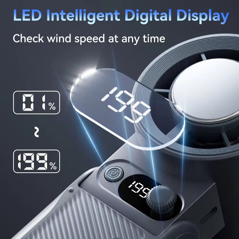 Portable Handheld Fan Strong W - đánh giá và giá Outdoor Power Fan