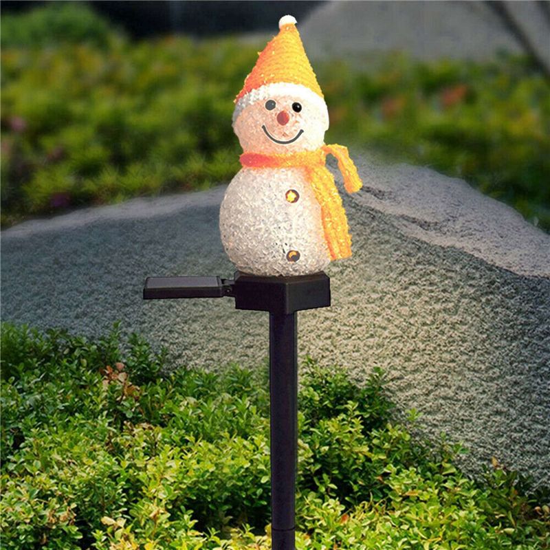 A01F-3X Snowman Solar Lights C - đánh giá và giá Outdoor Solar Power Xmas Lights