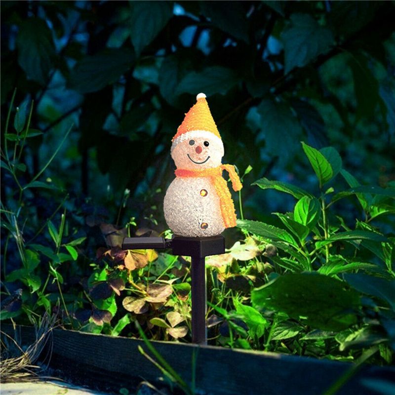 A01F-3X Snowman Solar Lights C - đánh giá và giá Outdoor Solar Power Xmas Lights