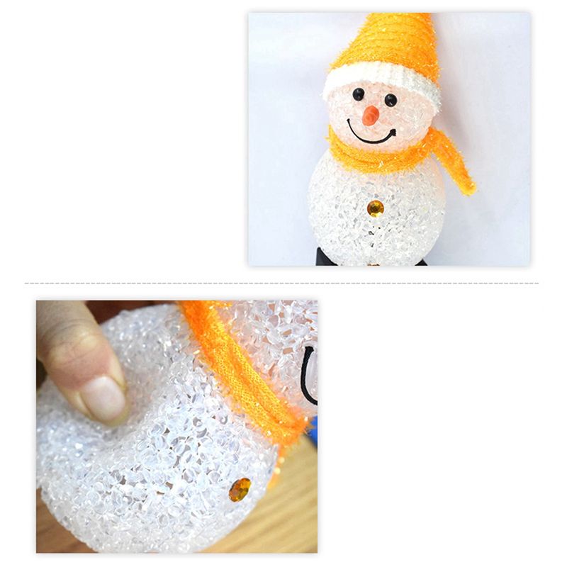 ABGH-4X Snowman Solar Lights C - đánh giá và giá Outdoor Solar Power Xmas Lights