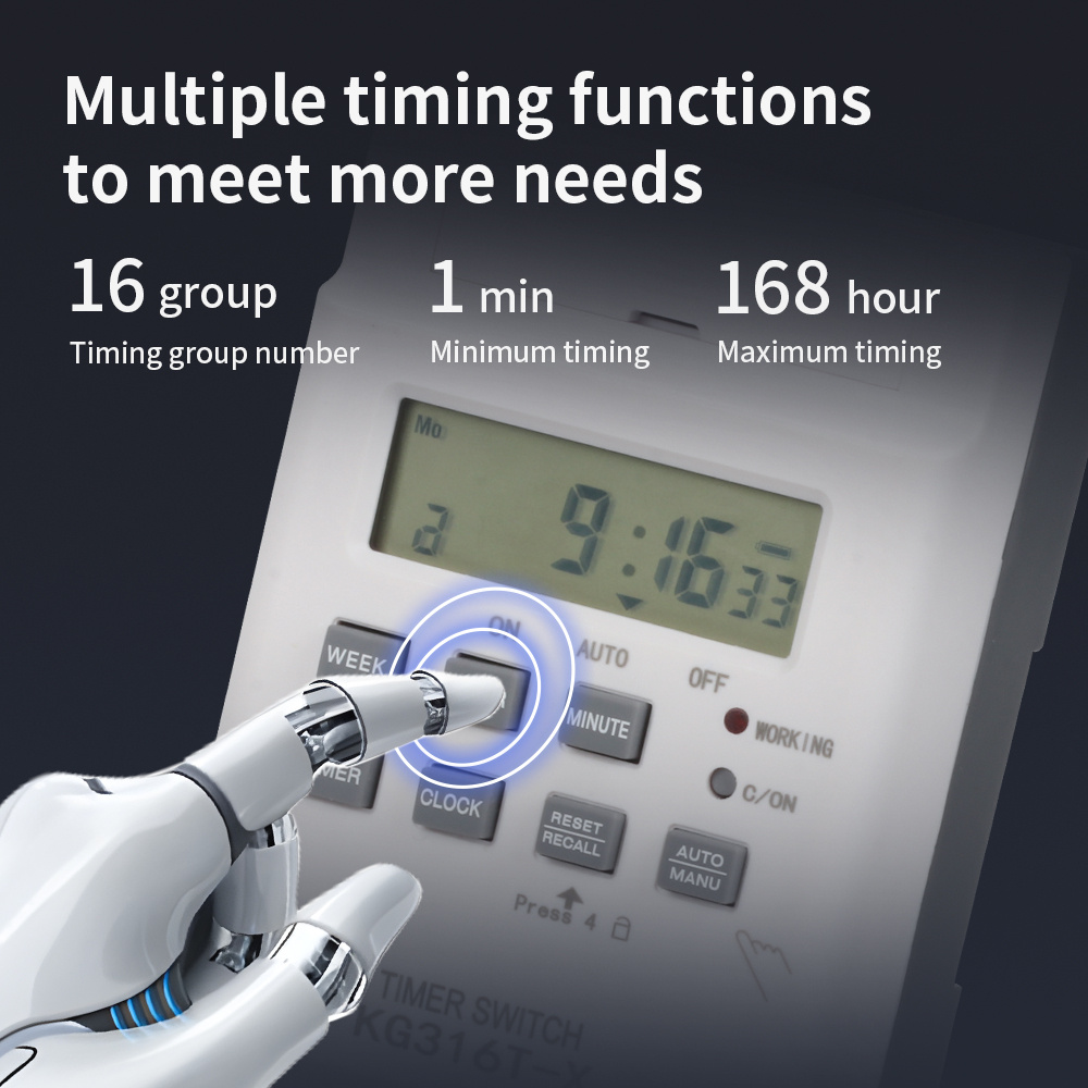 TNCE 30A Time Control Switch 2 - đánh giá và giá Outdoor Power Timer