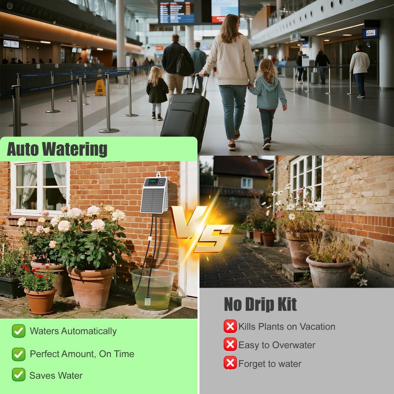 A03F-Solar Powered Automatic D - đánh giá và giá Outdoor Power And Plant