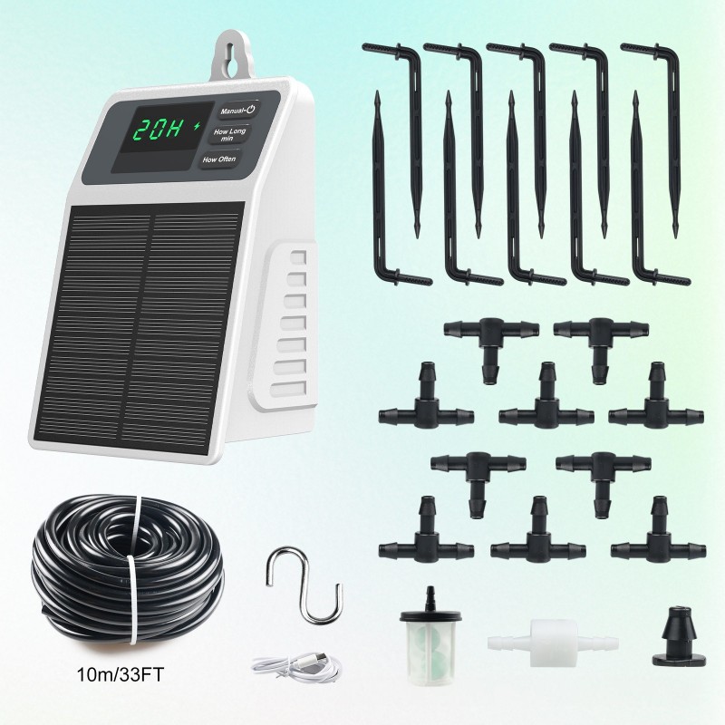 A03F-Solar Powered Automatic D - đánh giá và giá Outdoor Power And Plant