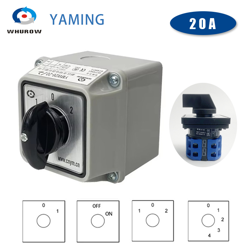 Yaming Điện YMW26-20/2M IP65 C - đánh giá và giá Power Switch Outdoor