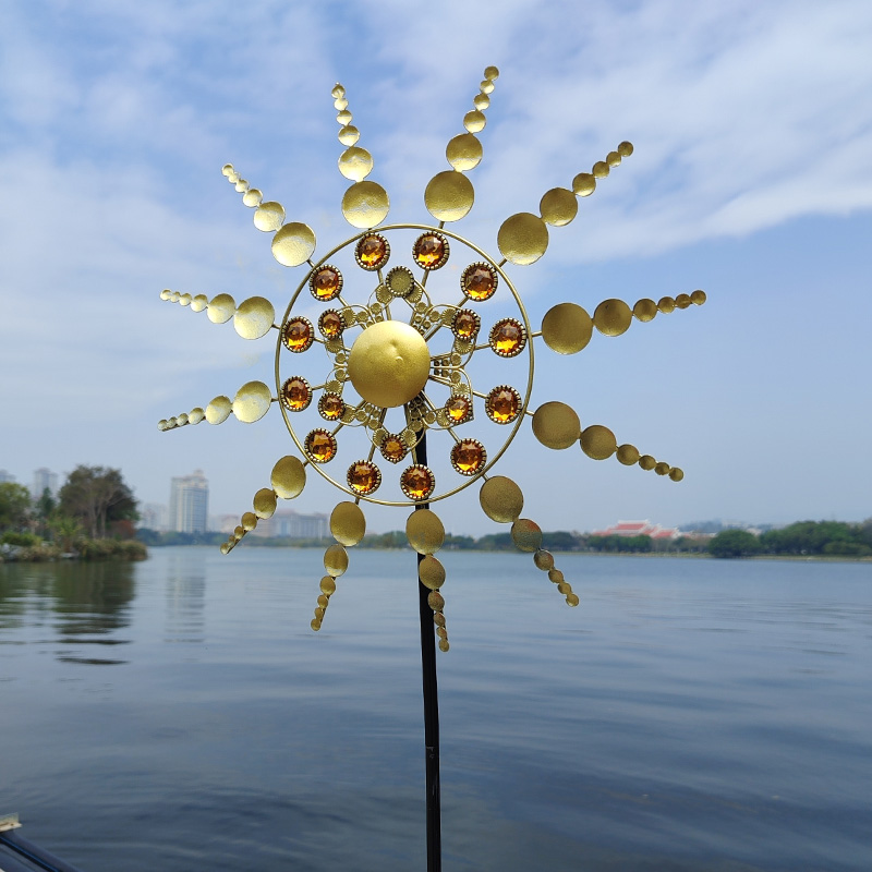 Sunflower Iron Windmill Spinne - đánh giá và giá Outdoor Power And Plant
