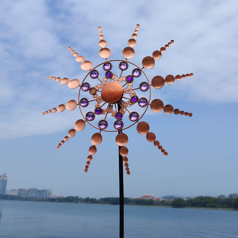 Sunflower Iron Windmill Spinne - đánh giá và giá Outdoor Power And Plant