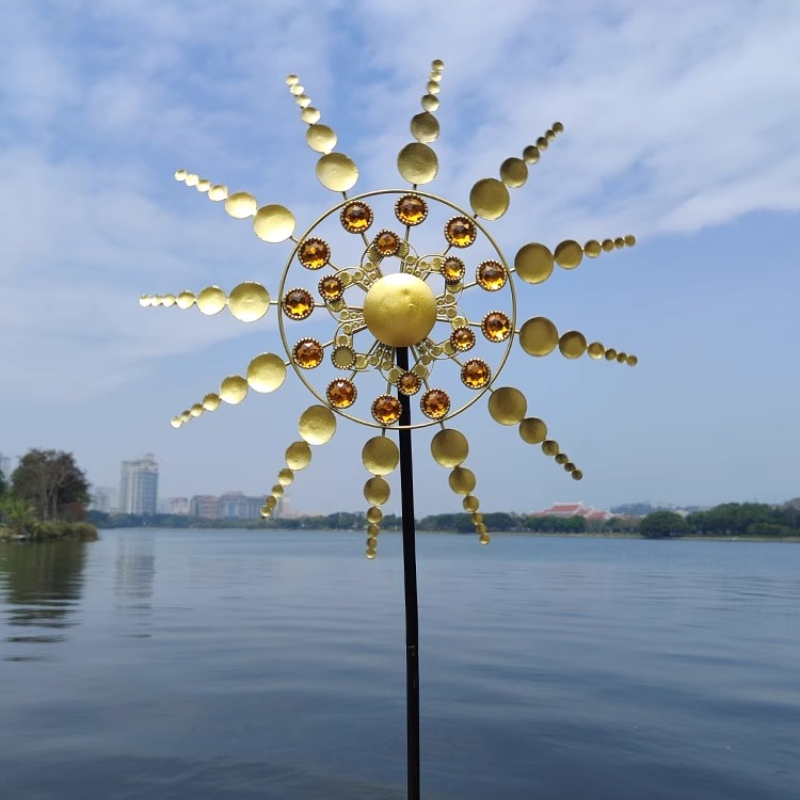Sunflower Iron Windmill Spinne - đánh giá và giá Outdoor Power And Plant
