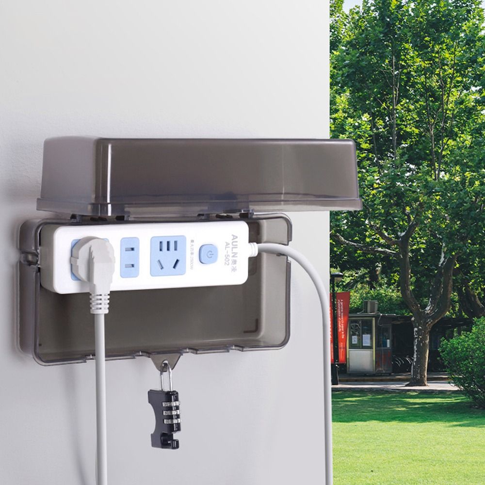 Portable Plastic Plug Box Anti - đánh giá và giá Extension Cord Outdoor