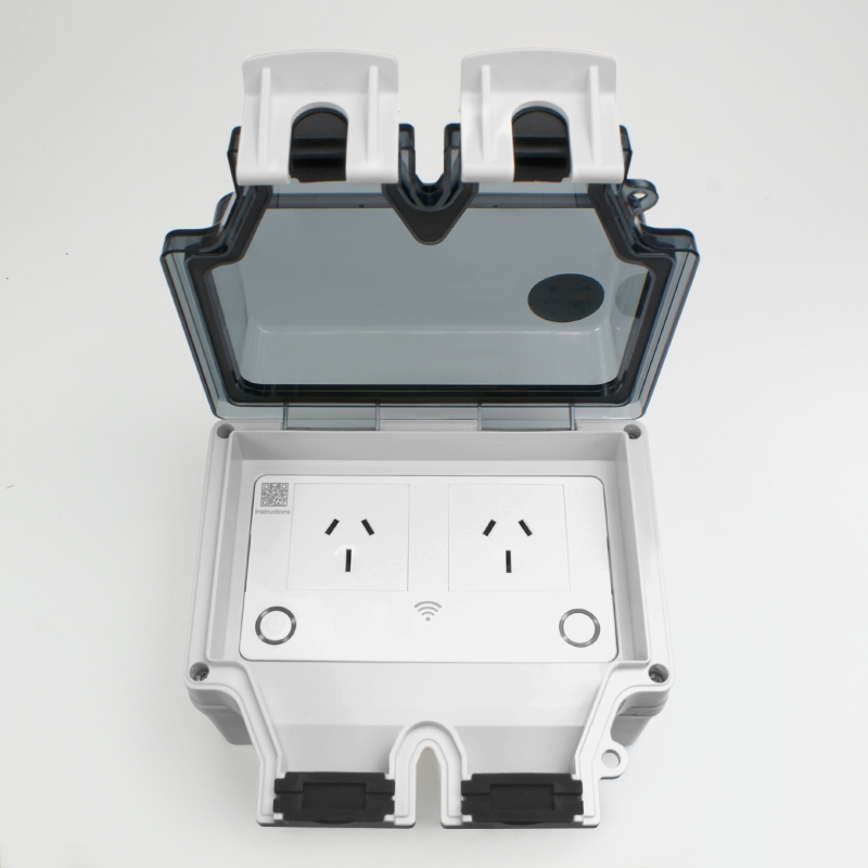 Avoir Tuya Wifi Waterproof Ele - đánh giá và giá Outdoor Power Outlet With Remote Control