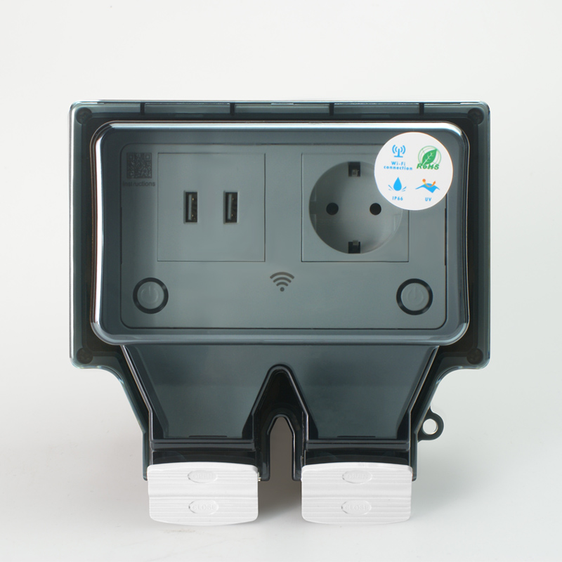 Avoir Tuya IP66 Chống Nước Điệ - đánh giá và giá Outdoor Power Outlet With Remote Control