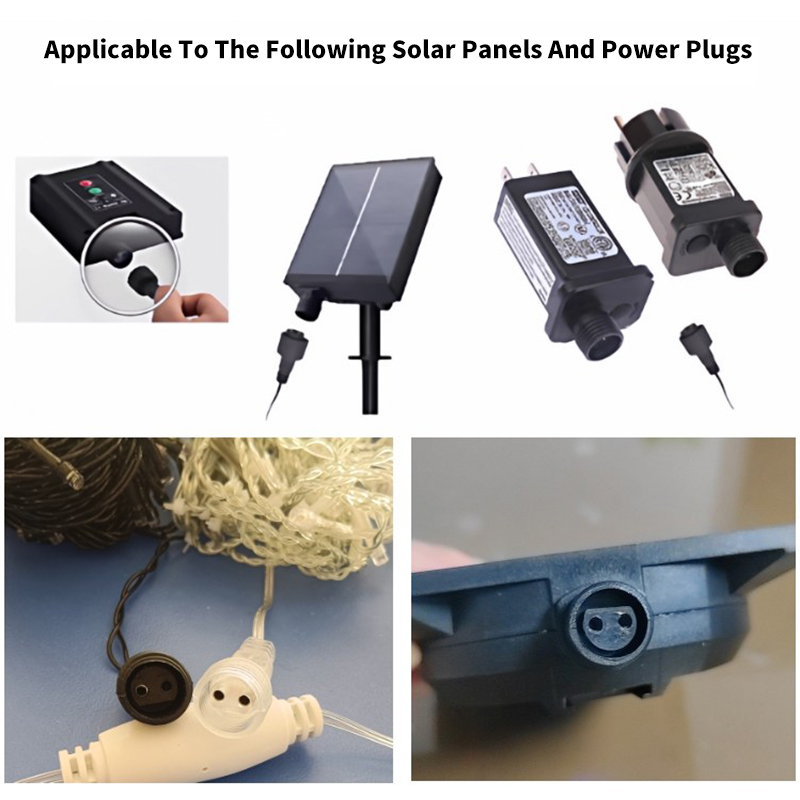 Outdoor 2Pin LED Connector wit - đánh giá và giá Extension Cord Outdoor