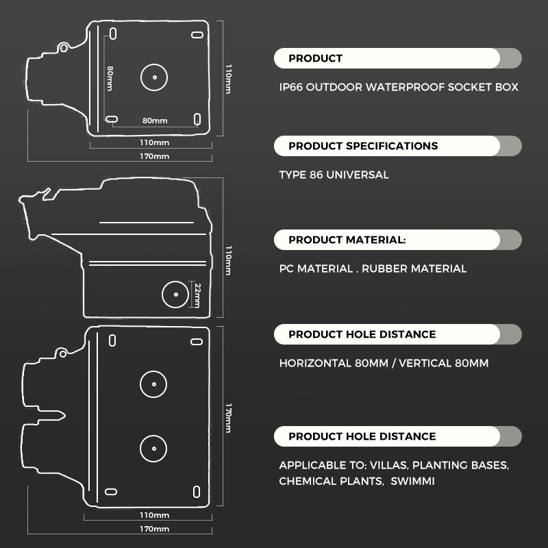 Avoir Tuya Smart IP66 Waterpro - đánh giá và giá Outdoor Power Outlet With Remote Control