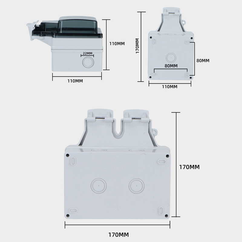 Avoir Tuya Ổ Cắm Điện IP66 Wif - đánh giá và giá Outdoor Power Outlet With Remote Control