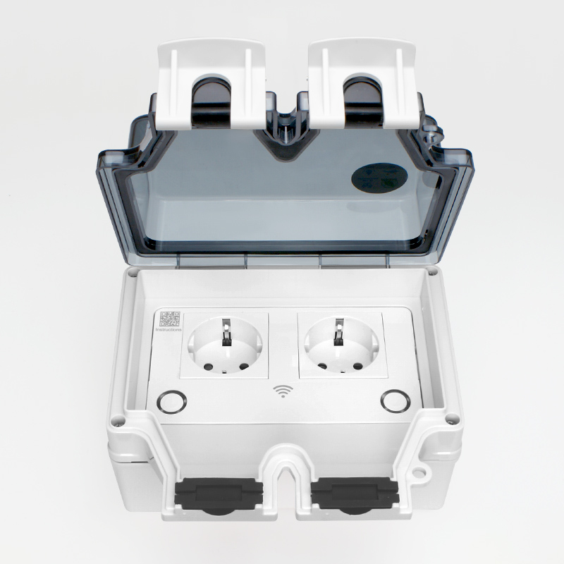 Avoir Tuya Ổ Cắm Điện IP66 Wif - đánh giá và giá Outdoor Power Outlet With Remote Control