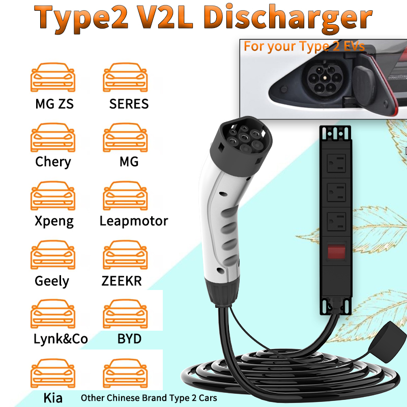 WUFEN Portable Type 2 V2L Cabl - đánh giá và giá Power Switch Outdoor
