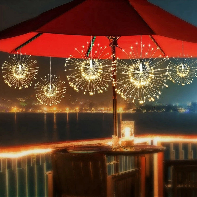 120Led 200 Đèn Led Năng Lượng  - đánh giá và giá Outdoor Solar Power Xmas Lights