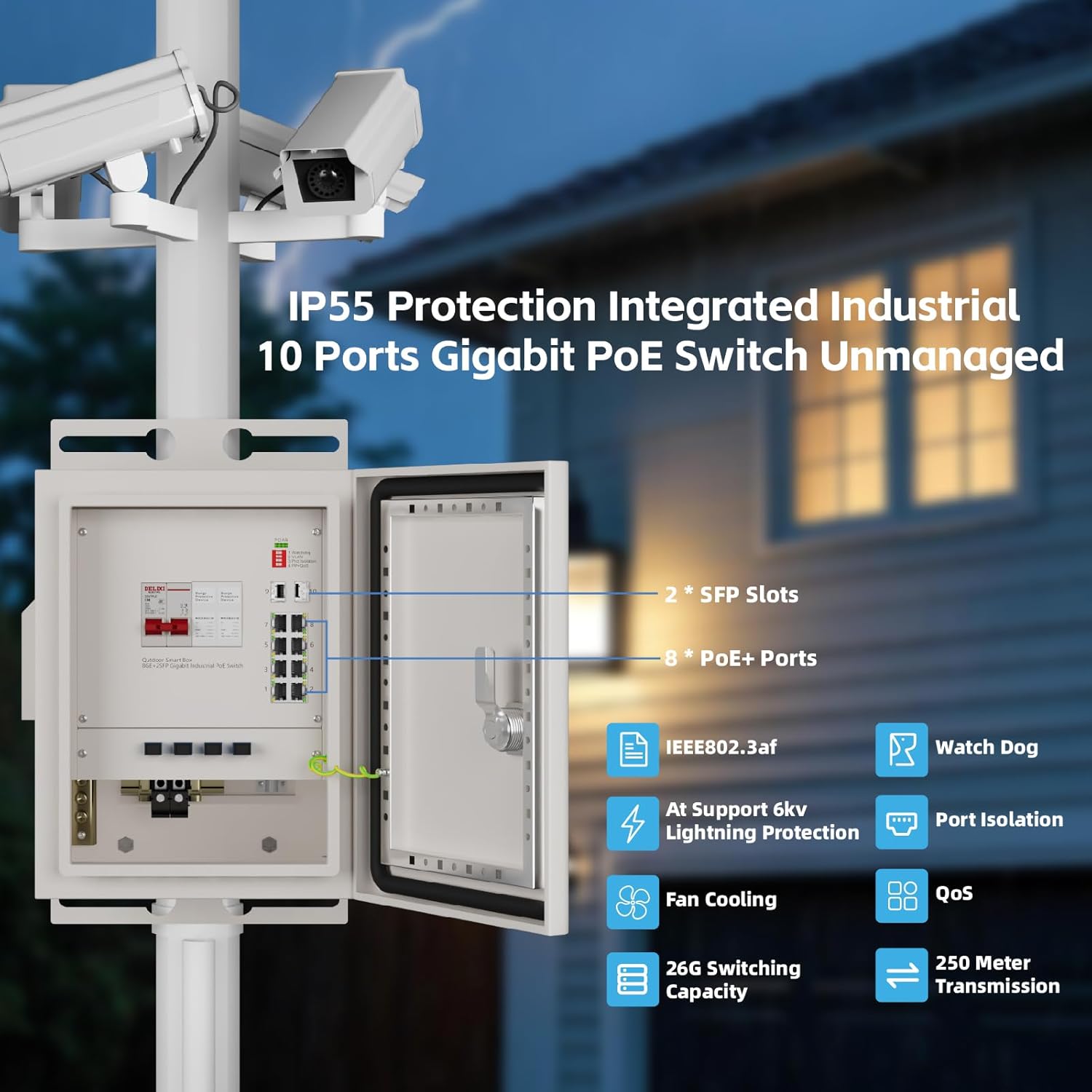 KeepLiNK Outdoor Smart Network - đánh giá và giá Power Switch Outdoor