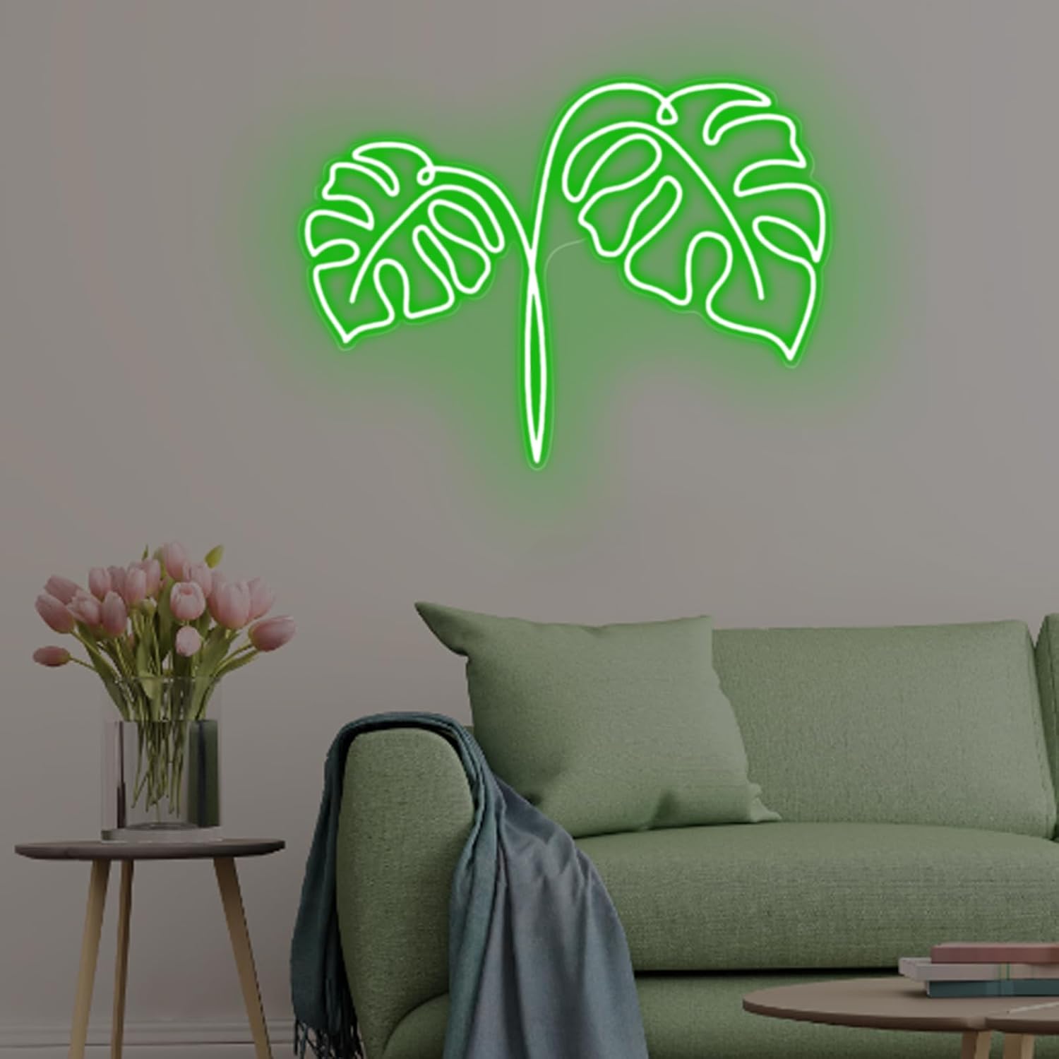 Monstera Leaf Neon Sign USB Po - đánh giá và giá Outdoor Power And Plant
